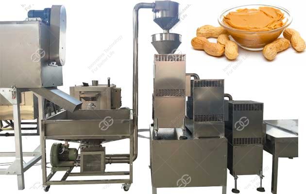 Commercial Peanut Butter Production Line Price 500kg/h