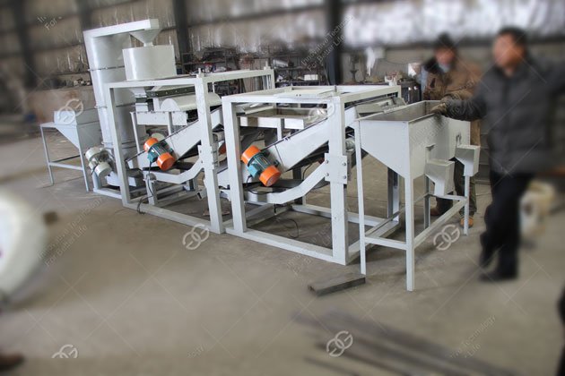 sunflower seeds shelling line