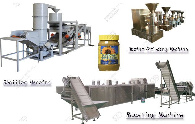 sunflower seeds butter production line