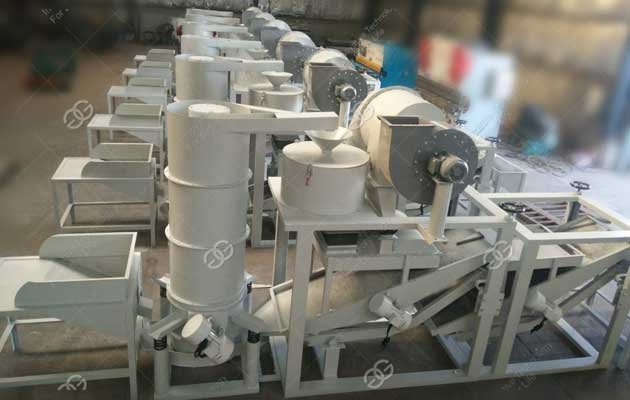 hemp seeds hulling machine