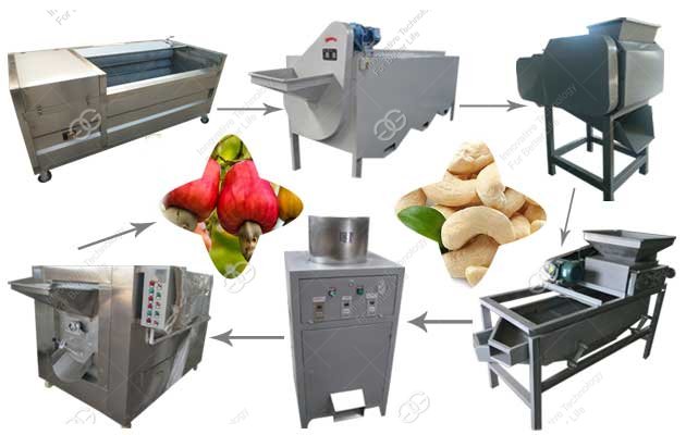 Automatic Cashew Nut Roasting Production Line Supplier|Cashew Baking Line