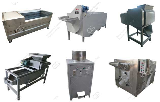 Automatic Cashew Nut Roasting Production Line Supplier|Cashew Baking Line