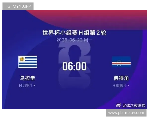 2026年乌拉圭与佛得角世界杯比赛比分预测及双方实力对比